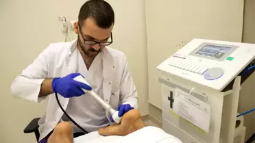 Topuk dikenine 'şok dalga' ile tedavi