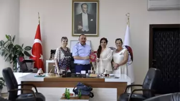 Yörük Türkmen Derneği'nden Başkan Sever'e ziyaret