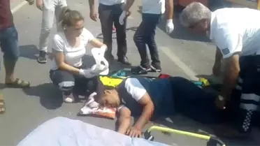 6 takla atan aracından sağ çıktı