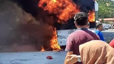 Balıkesir'de otobüs yangınında ölenlerin kimlikleri belirlendi