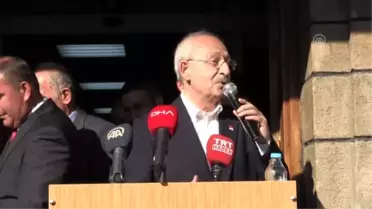 Kılıçdaroğlu: 'Biz bu memleketin, Türkiye'nin huzuru için yola çıktık'