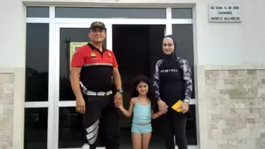 Manavgat'ta kaybolan Filistinli çocuk bulundu