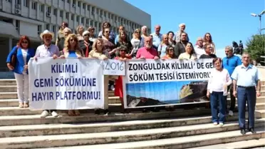 Gemi söküm tesisi yapılmaması için 4 bin imza topladılar
