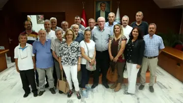 Gökmeydan Mahallesi sakinlerinden Başkan Kazım Kurt'a ziyaret