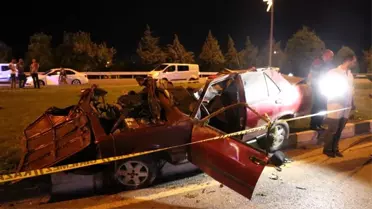 Manisa'da feci kaza: 1 ölü, 1 yaralı