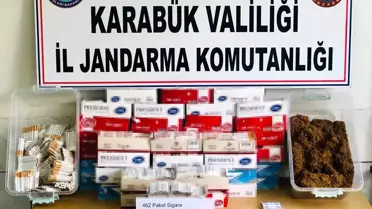 Karabük'te kaçak sigara operasyonu