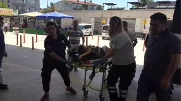 3'üncü kat balkonundan düşen Emir yaralandı
