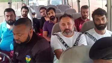 Nijerya'da kaçırılan Türk denizciler Türkiye'ye geldi