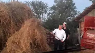 Vekil eline tırmık alıp ürünleri patosa vurdu