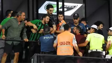 Necati Ateş ve Hasan Şaş, Denizlispor taraftarları ile gerginlik yaşadı!
