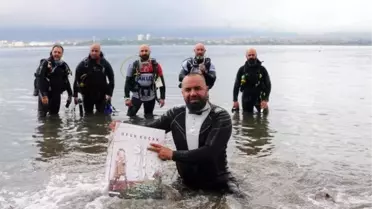 Depremde iki bacağını kaybeden Ufuk, deniz altındaki enkaza kitabını bıraktı