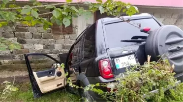Şarampole devrilen cipin ölen sürücüsü başından vurulmuş