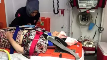 Yağmurda 4 araç birbirine girdi: 18 yaralı