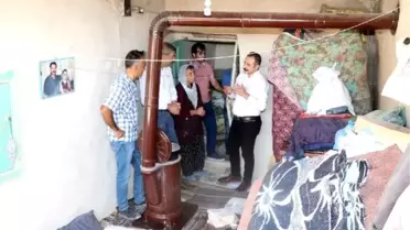 Yıkık evde yalnız yaşayan kadın için yeni konut