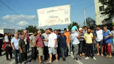'Ölüm yolu'nda protesto