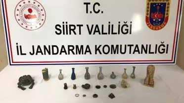 Siirt'te tarihi eser operasyonu