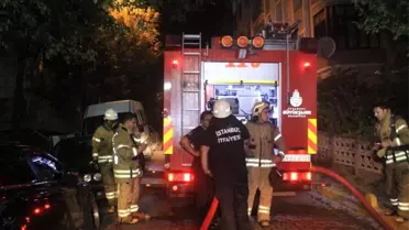 Avcılar'da öğrenci evindeki yangın paniğe neden oldu