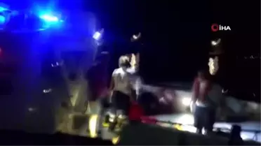 Sahil Güvenlik teknede epilepsi krizi geçiren kadın için zamanla yarıştı