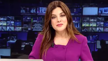 Emine Bulut haberini sunarken sözcükler spiker Hülya Hökenek'in boğazına düğümlendi