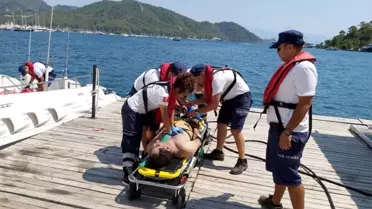 Teknede kalp krizi geçiren turist öldü