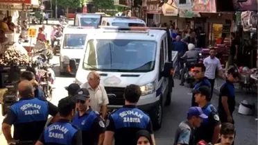 Adana'da zabıta ekiplerinden arapça tabela operasyonu