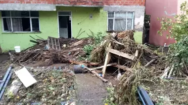 Selden zarar gören Güneşli köyü yardım bekliyor