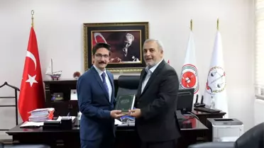 Müftü Çetin, Adalet Komisyonu Başkanlığı Odabaş'a hayırlı olsun ziyareti