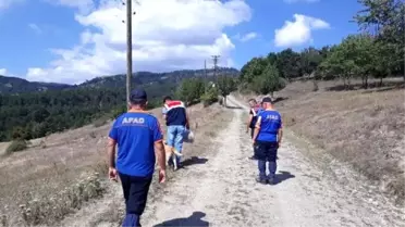 Kayıp yaşlı adam, uçurumdan düşmüş