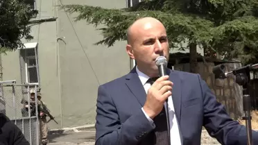 Kaymakam Dülgeroğlu, vatandaşlarla vedalaştı