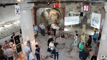 250 bin vida ile guinness'e giren atatürk portresi, anıtkabir'e hediye edilecek