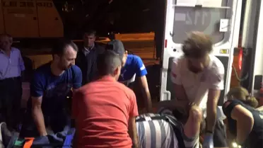 Yol çalışması kazaya neden oldu: 3 yaralı