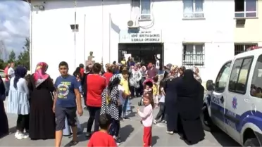 Sultangazi'de 'taşımalı eğitim' protestosu