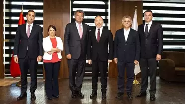 Hdp heyeti tüsiad'ı ziyaret etti