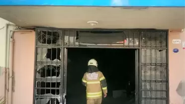 İzmir'de ilkokulda yangın