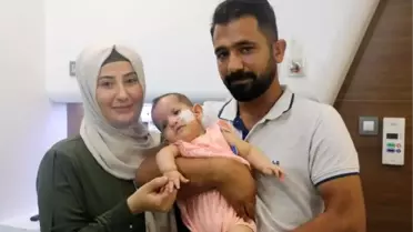 Doktorların 'yaşamaz' dediği elvin bebek hayata tutundu