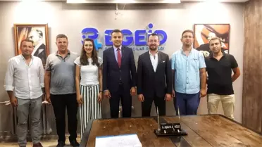 SGK İl Müdürü Kurt'tan EGEİD'e bilgilendirme ziyareti