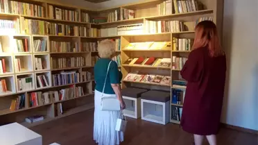 Odunpazarı Belediyesi tarafından açılışı yapılan Behramoğlu Kitaplığına büyük ilgi