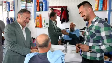 Özdoğan, Gönül Ziyaretlerine Devam Ediyor