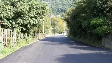 Sapanca'da yolları Büyükşehir yenilendi