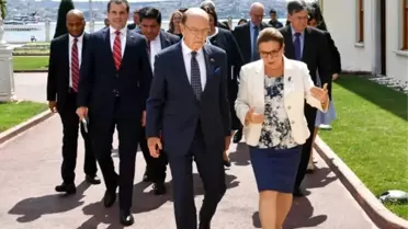 Bakan Pekcan, ABD'li mevkidaşı ile görüştü
