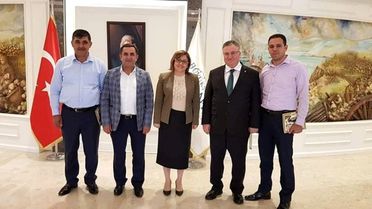 Elbeyli'den Şahin'e ziyaret