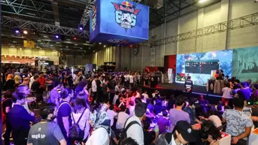 Red Bull Gaming Ground'a Gamex'te yoğun ilgi