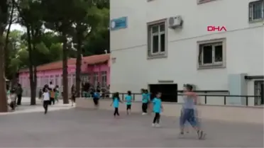 Denizli minik yaramaz, korkuttu