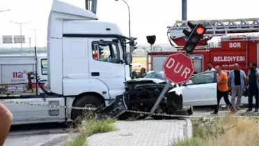Niğde'de kaza: hatay emniyet müdürü'nün eşi öldü, kendisi ve 2 çocuğu ağır yaralandı
