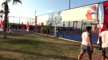 Aliağa'da basketbol sahaları hizmete açıldı