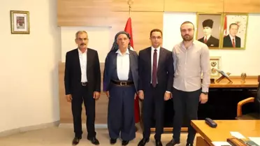 Kaymakam Sinanoğlu'na hayırlı olsun ziyaretleri sürüyor