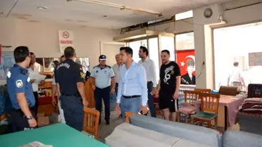 Selendi'de sigara denetimi