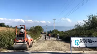 Karamürsel köy yollarına kış bakımı