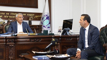 Başkan Güder'den 'Futbol köyü' projesine destek