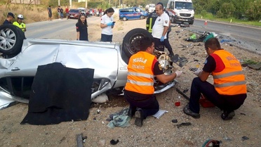Muğla'da iki araç kafa kafaya çarpıştı: 1 ölü, 1 yaralı